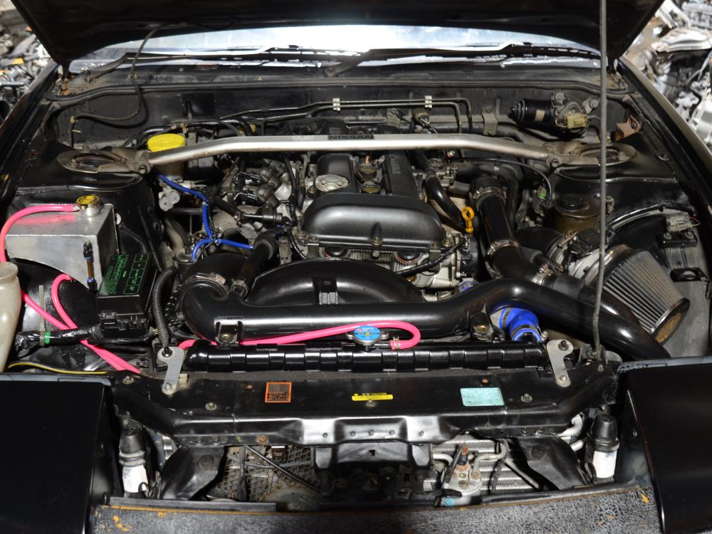 JDM NISSAN S13 180SX SILVIA HALFCUT SR20DET BLACKTOP TURBO ENGINE & MANUAL TRANSMISSION: Image 10