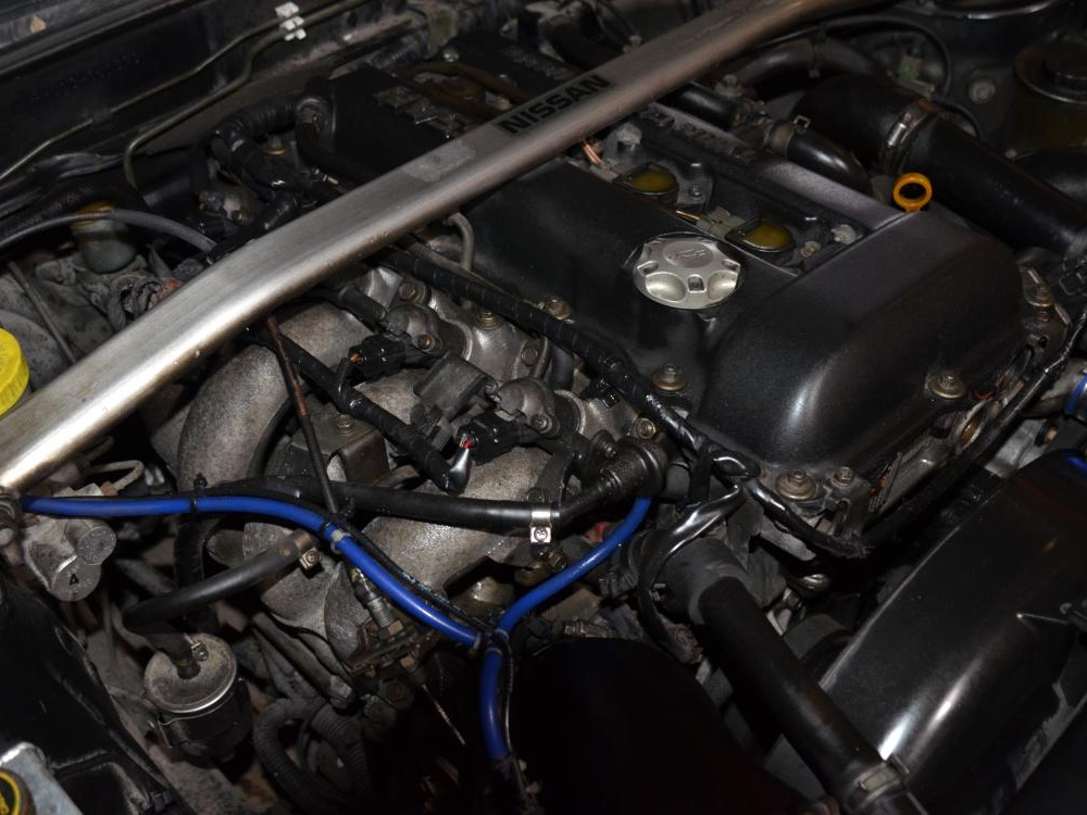 JDM NISSAN S13 180SX SILVIA HALFCUT SR20DET BLACKTOP TURBO ENGINE & MANUAL TRANSMISSION: Image 15