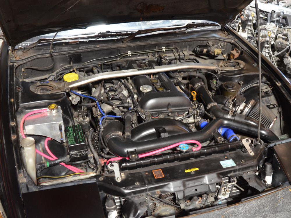 JDM NISSAN S13 180SX SILVIA HALFCUT SR20DET BLACKTOP TURBO ENGINE & MANUAL TRANSMISSION: Image 20