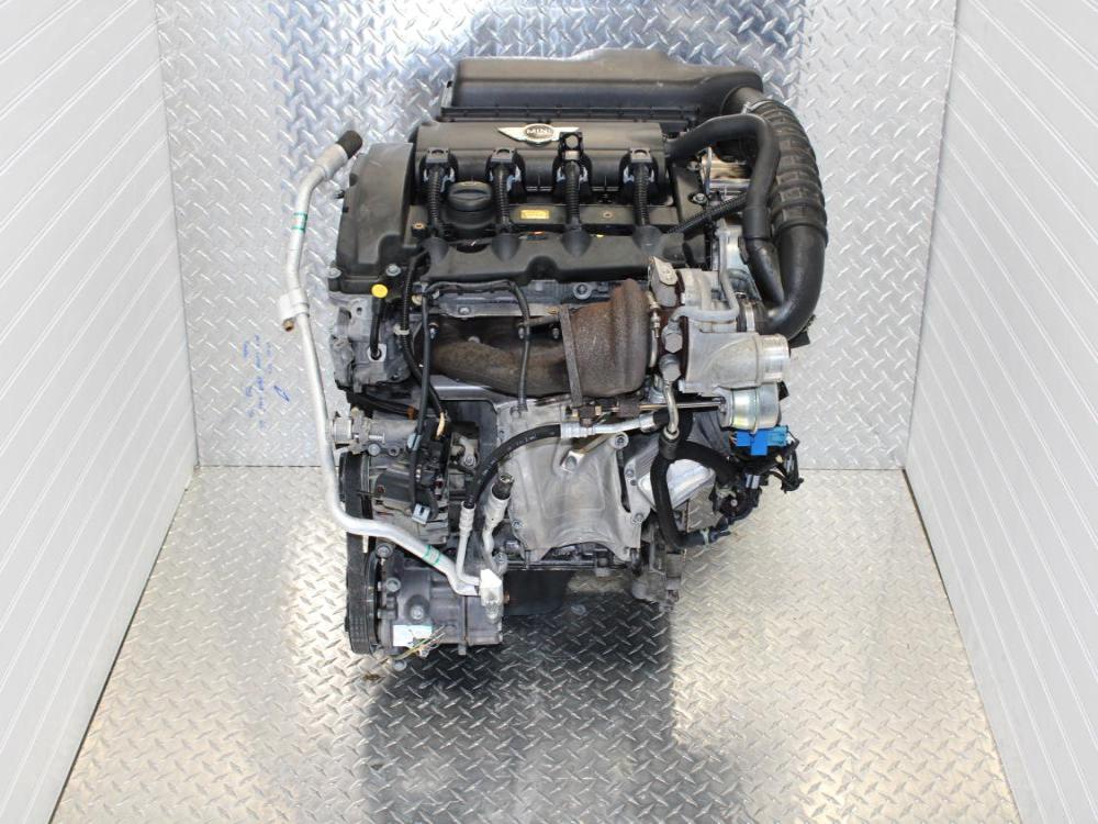 2007-2010 MINI COOPER S MOTOR TURBOCHARGED 1.6L COMPLETE ENGINE (TRANSMISSION NOT INCLUDED): Image 2