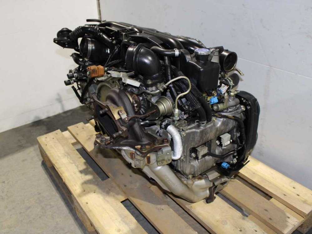  SUBARU FORESTER XT / LEGACY GT ENGINE TURBO MOTOR EJ205 EJ20X 04 05 06 JDM: Image 5