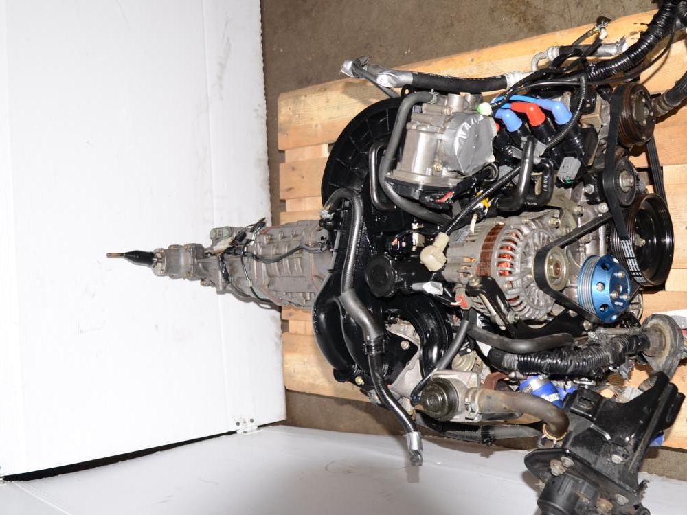 2004-2008 JDM MAZDA RX-8 1.3L 6-PORT ENGINE WITH 6 SPEED MANUAL TRANSMISSION WIRING ECU: Image 3
