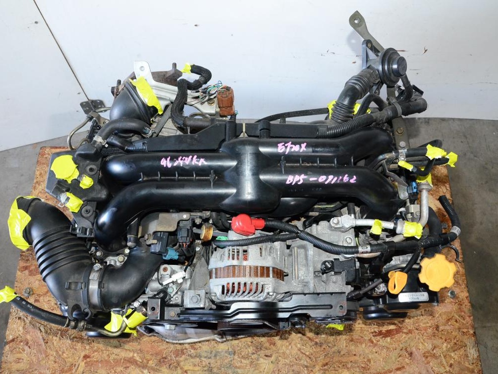 SUBARU FORESTER XT LEGACY GT ENGINE TURBO MOTOR EJ205 EJ20X 04 05 06 JDM: Image 7