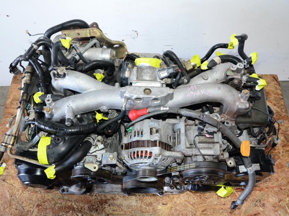JDM 2002-2005 Subaru Impreza WRX EJ205 2.0L DOHC Turbo AVCS Engine EJ20T Motor: Image 4