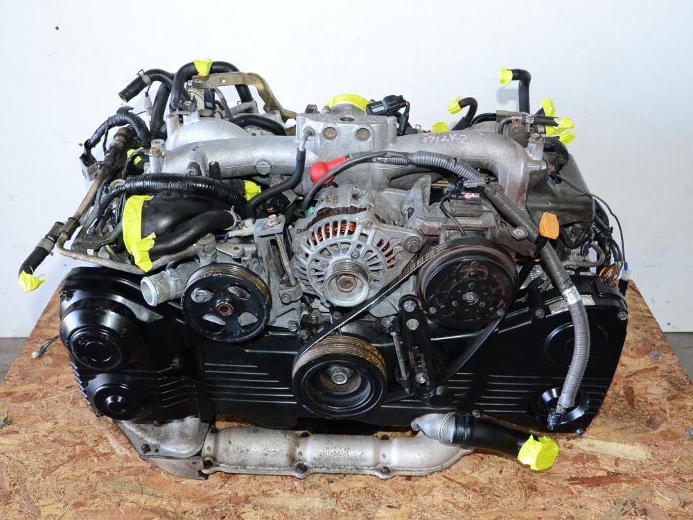JDM 2002-2005 Subaru Impreza WRX EJ205 2.0L DOHC Turbo AVCS Engine EJ20T Motor: Image 5