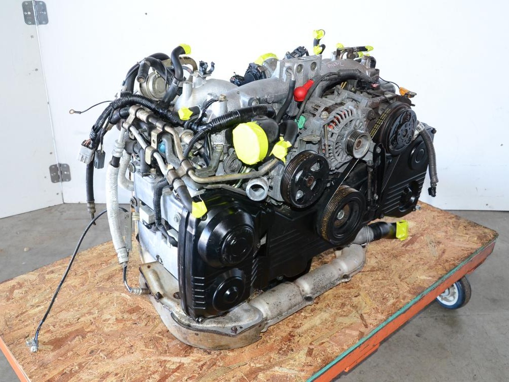JDM 2002-2005 Subaru Impreza WRX EJ205 2.0L DOHC Turbo AVCS Engine EJ20T Motor: Image 6