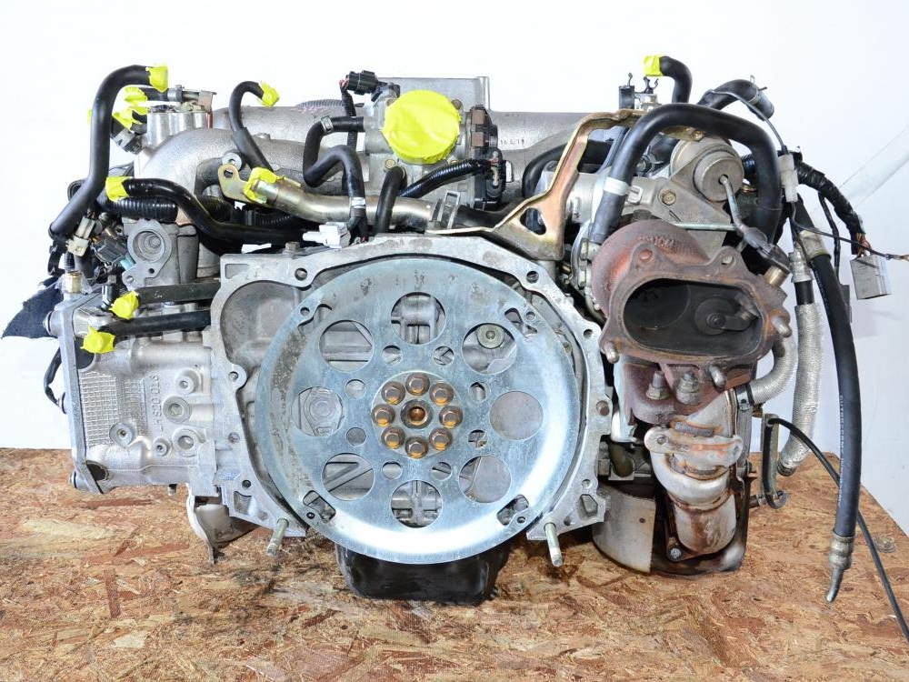 JDM 2002-2005 Subaru Impreza WRX EJ205 2.0L DOHC Turbo AVCS Engine EJ20T Motor: Image 3