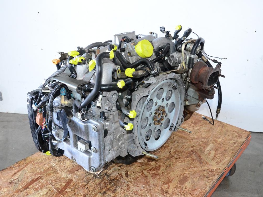 JDM 2002-2005 Subaru Impreza WRX EJ205 2.0L DOHC Turbo AVCS Engine EJ20T Motor: Image 2