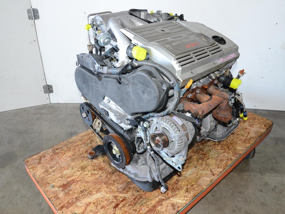 2000-2004 Toyota Sienna Highlander Avalon Engine 3.0L V6 1MZ Vvti FWD 2WD JDM ENGINE ONLY: Image 1