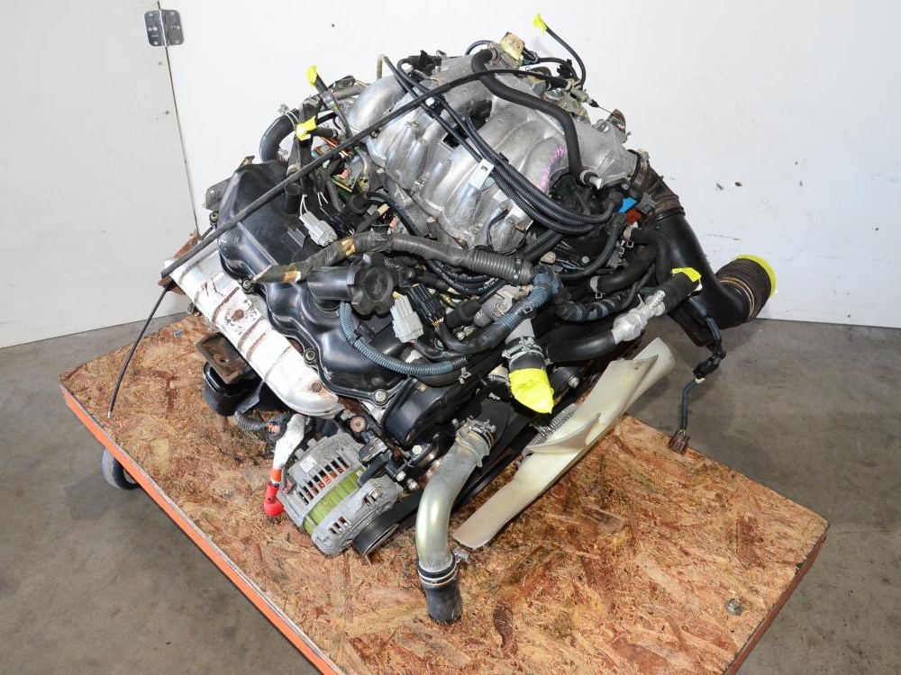 99-04 Nissan Frontier 3.3L Sohc V6 Non-Supercharged Engine JDM vg33: Image 4