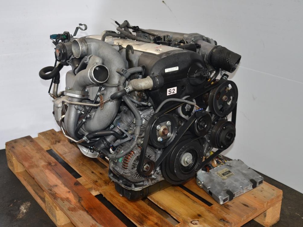 JDM TOYOTA 1JZGTE VVTI TURBO ENGINE 1JZ FRONT SUMP TRANS WIRING ECU 1JZ: Image 5