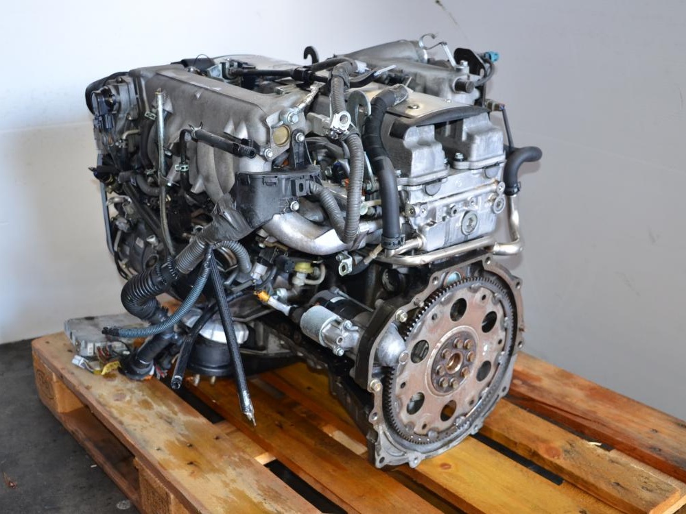 JDM TOYOTA 1JZGTE VVTI TURBO ENGINE 1JZ FRONT SUMP TRANS WIRING ECU 1JZ: Image 6