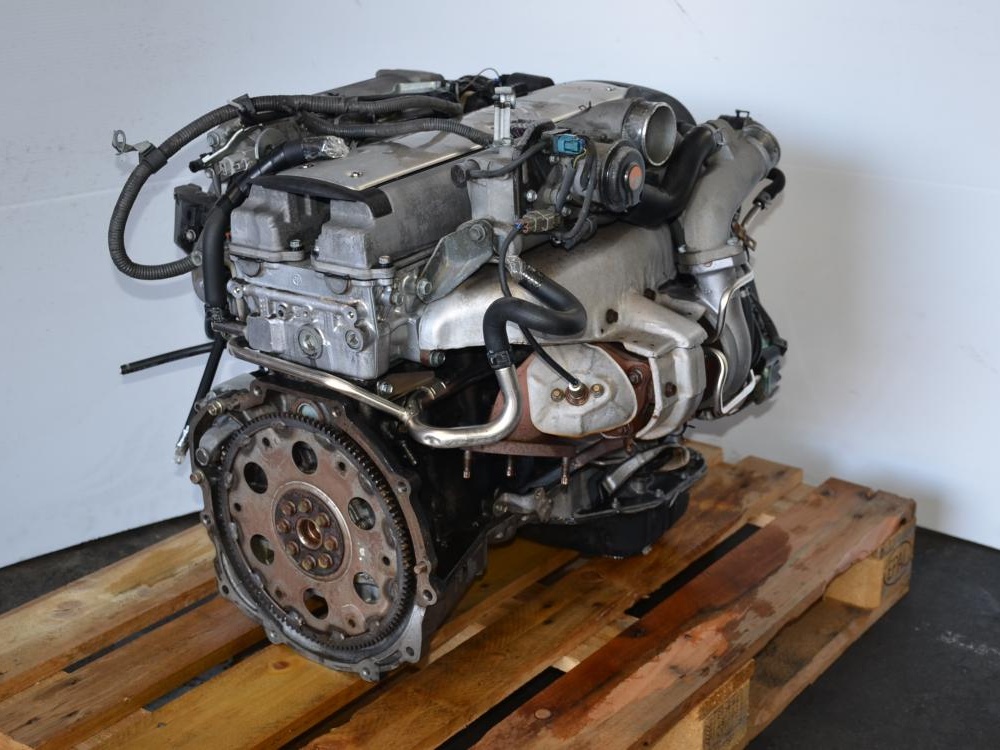 JDM TOYOTA 1JZGTE VVTI TURBO ENGINE 1JZ FRONT SUMP TRANS WIRING ECU 1JZ: Image 1