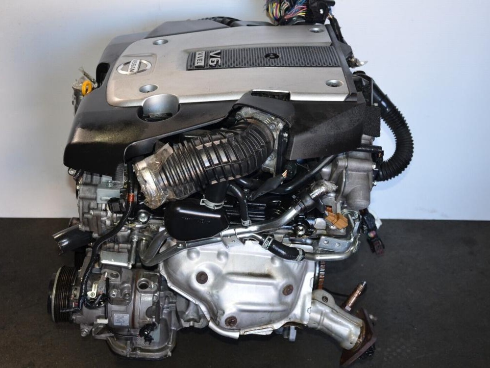 2009-2015 INFINITI G37 Q50 Q40 Q60 3.7L AWD 4WD ENGINE MOTOR 34K VQ37VHR OEM: Image 2