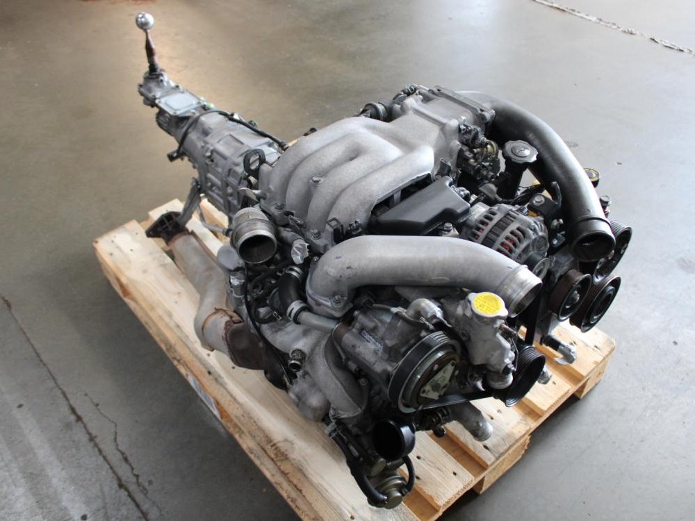JDM Mazda RX-7 FD3S 13B Rotary Twin Turbo Engine 13BTT w/ 5 Speed Manual Trans: Image 4