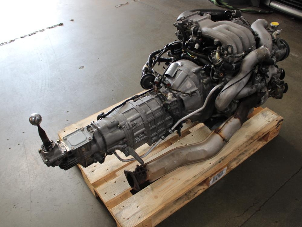 JDM Mazda RX-7 FD3S 13B Rotary Twin Turbo Engine 13BTT w/ 5 Speed Manual Trans: Image 1