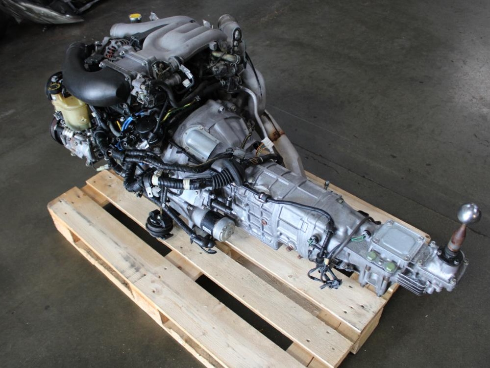 JDM Mazda RX-7 FD3S 13B Rotary Twin Turbo Engine 13BTT w/ 5 Speed Manual Trans: Image 2