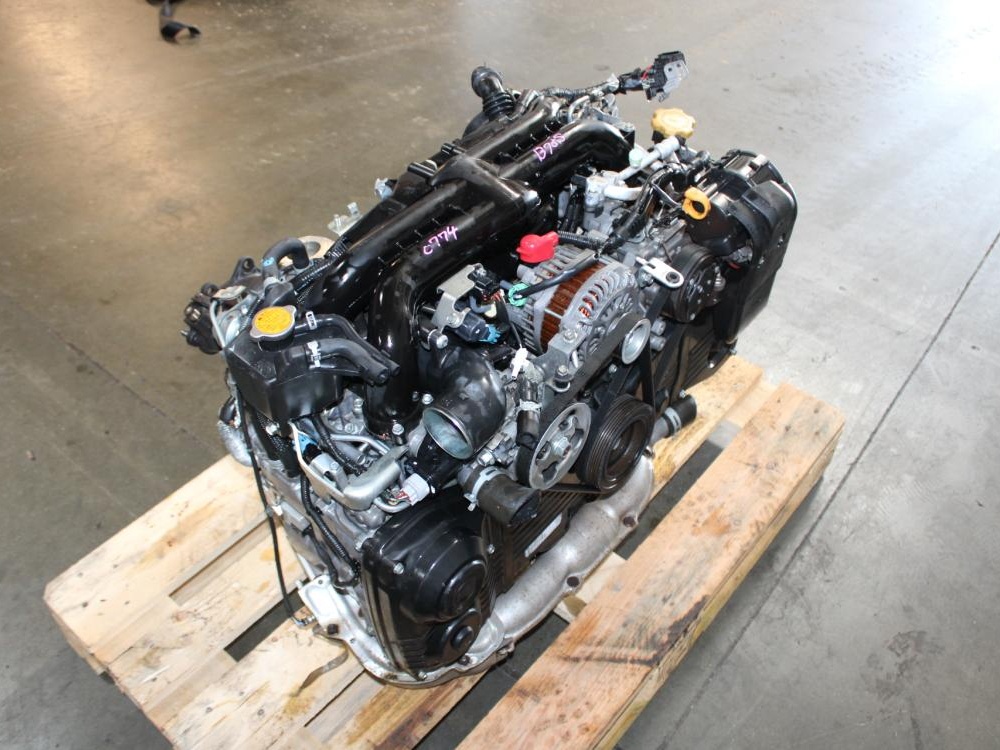 JDM 2.0L Replacement GR WRX EJ205 DOHC Single AVCS Turbocharged Engine for Sale 2006-2014: Image 2
