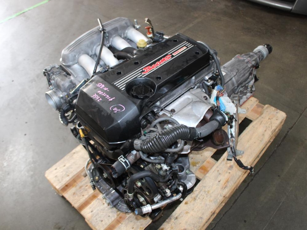JDM TOYOTA 3SGE BEAMS DUAL VVTI ENGINE RWD AUTOMATIC TRANSMISSION: Image 1