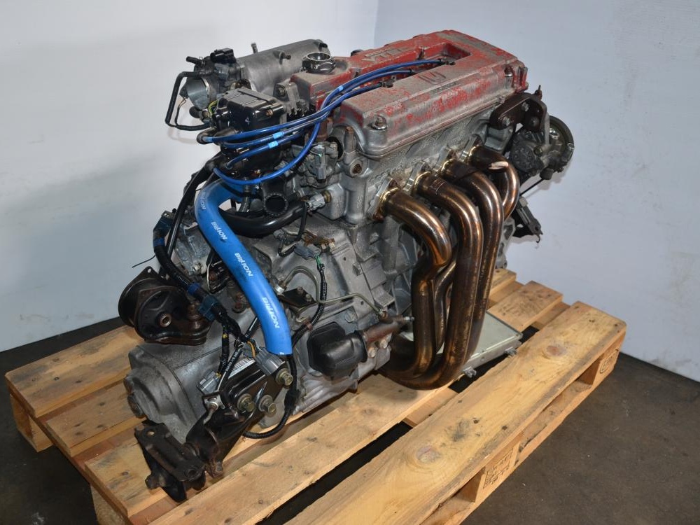 HONDA ACURA INTEGRA DC2 B18C TYPE R 98' SPEC ITR 5 SPEED LSD COMPLETE SWAP JDM MUGEN HEADER: Image 9