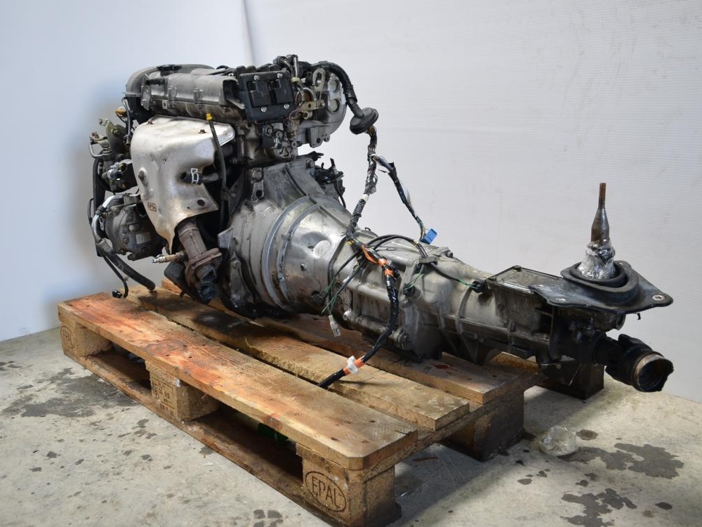 JDM 94 97 MAZDA MIATA B6 1.6L ENGINE WITH 5 SPEED MANUAL TRANSMISSION: Image 4