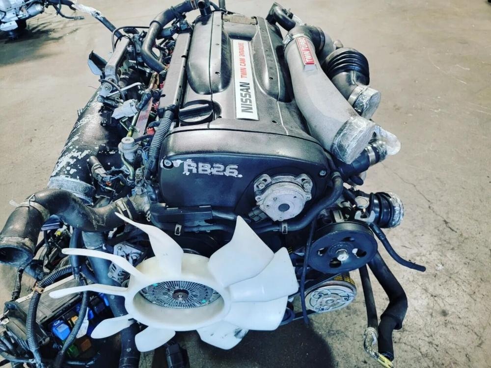 JDM Nissan RB26DETT Engine R33 Skyline GTR RB26DETT Twin Turbo ECR33 Low Miles: Image 3