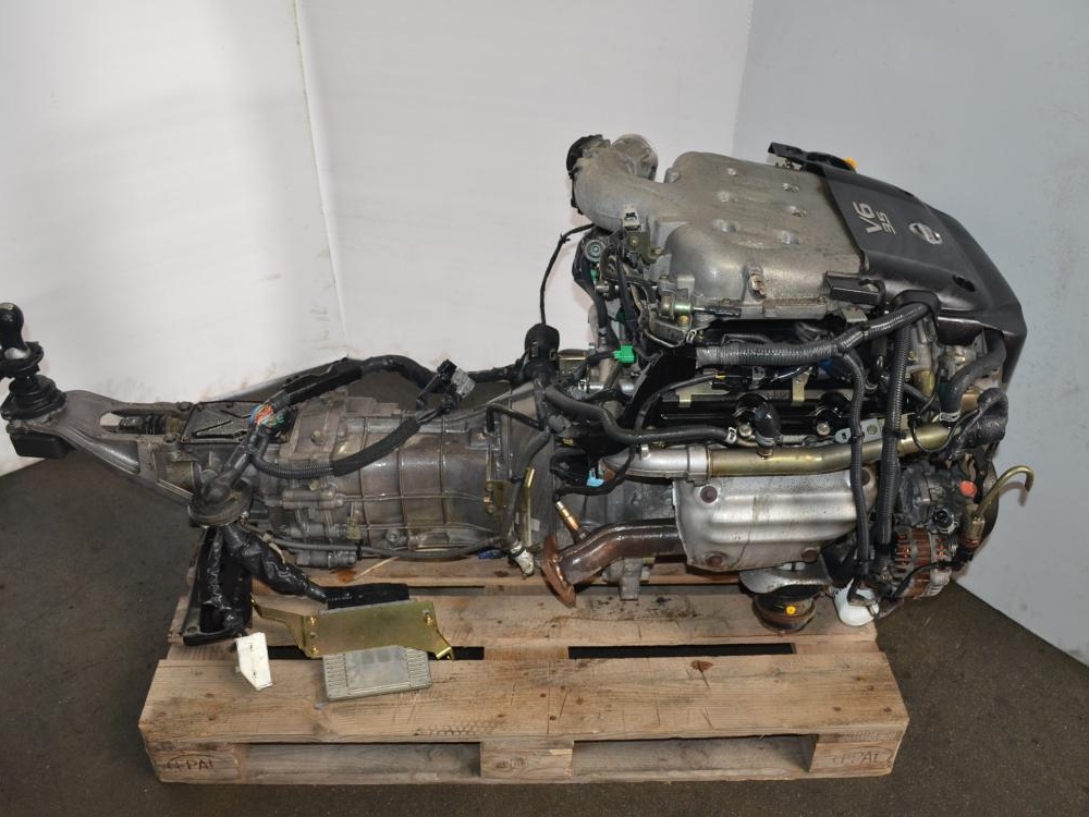 2005-2007 NISSAN 350Z INFINITI G35 3.5L VQ35DE REV UP MANUAL ENGINE 6 SPEED TRANSMISSION CD09: Image 5