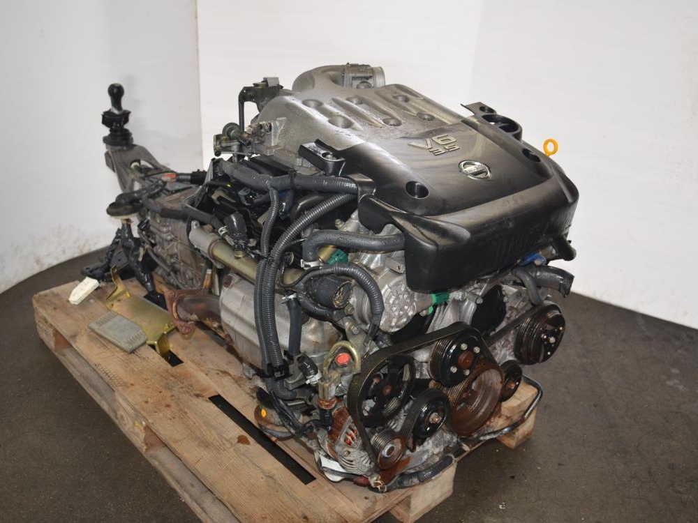 2005-2007 NISSAN 350Z INFINITI G35 3.5L VQ35DE REV UP MANUAL ENGINE 6 SPEED TRANSMISSION CD09: Image 3