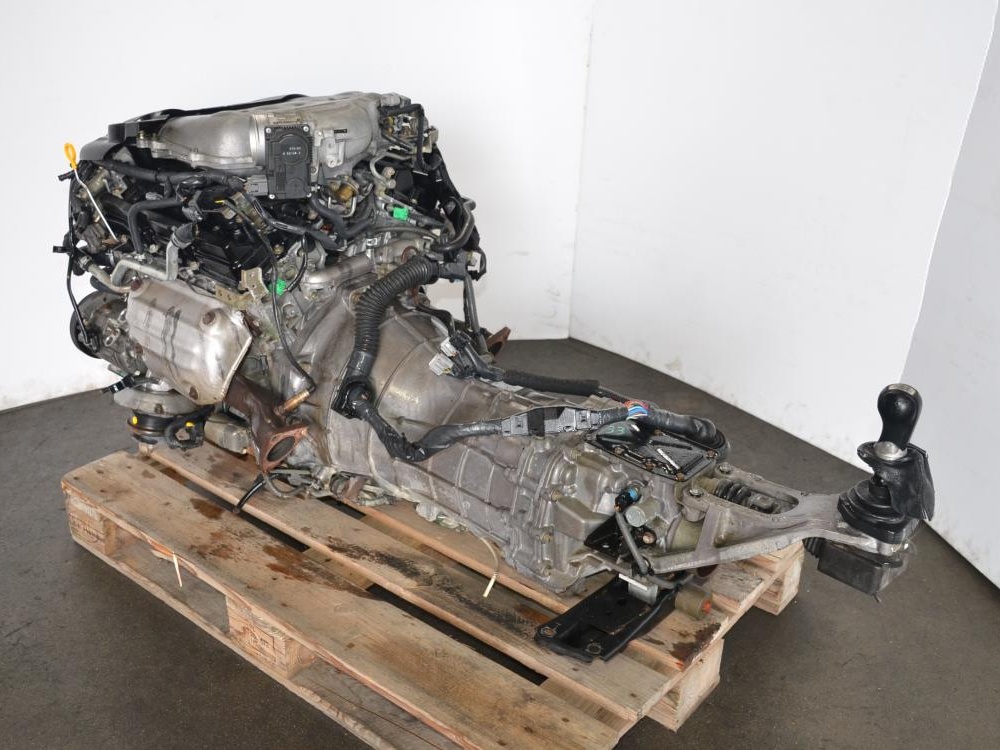 2005-2007 NISSAN 350Z INFINITI G35 3.5L VQ35DE REV UP MANUAL ENGINE 6 SPEED TRANSMISSION CD09: Image 4