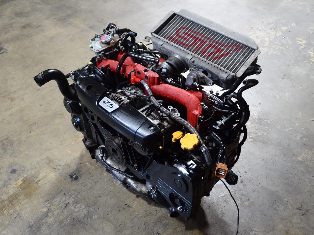 JDM Subaru Forester STi SG9 EJ255  2.5L DOHC Turbo Engine 2003-2007 FOR SALE: Image 6