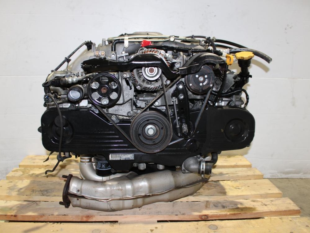 JDM 2000-2005 SUBARU OUTBACK 2.0L SOHC ENGINE EJ20 MOTOR REPLACEMENT EJ25 2.5L: Image 1