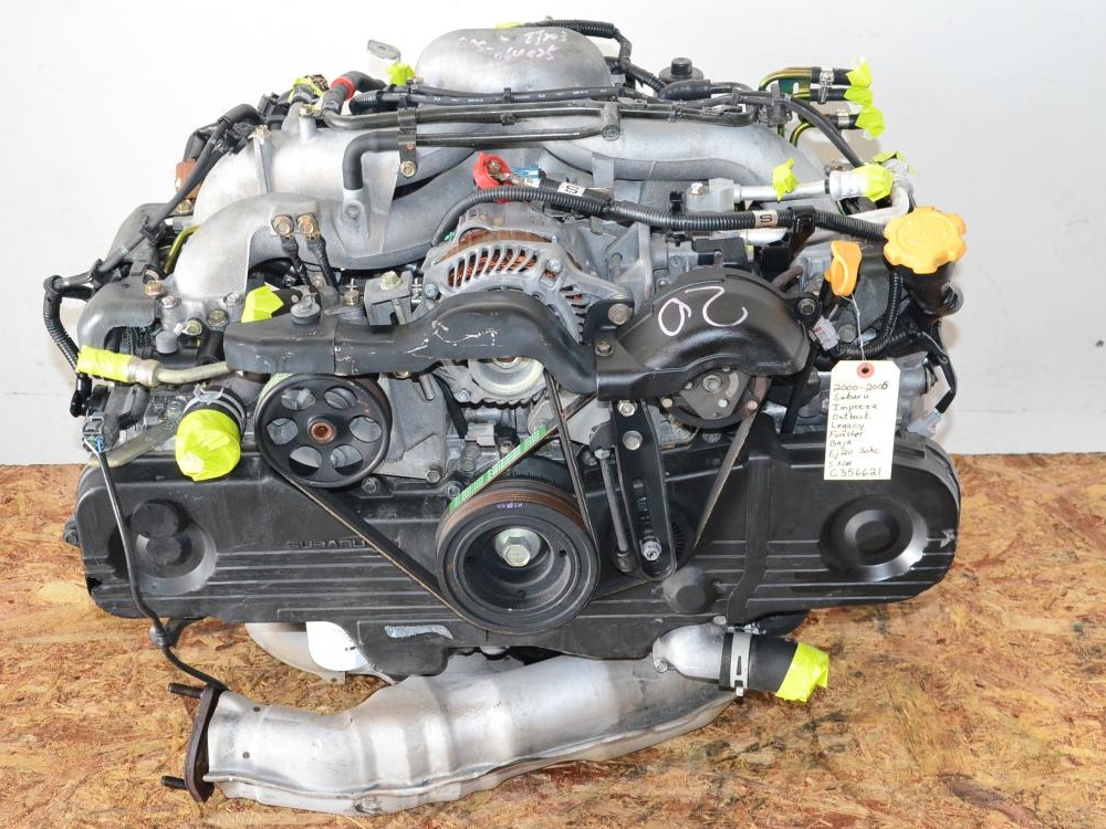 2000 2001 2002 2003 2004 2005 JDM SUBARU IMPREZA LEGACY FORESTER ENGINE EJ20 SOHC EJ25 REPLACEMENT: Image 4