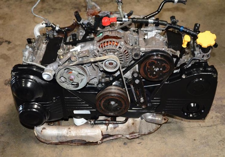 2002 2003 2004 2005 SUBARU WRX 2.0L TURBO ENGINE JDM EJ205 LONG BLOCK EJ20 TURBO: Image 1