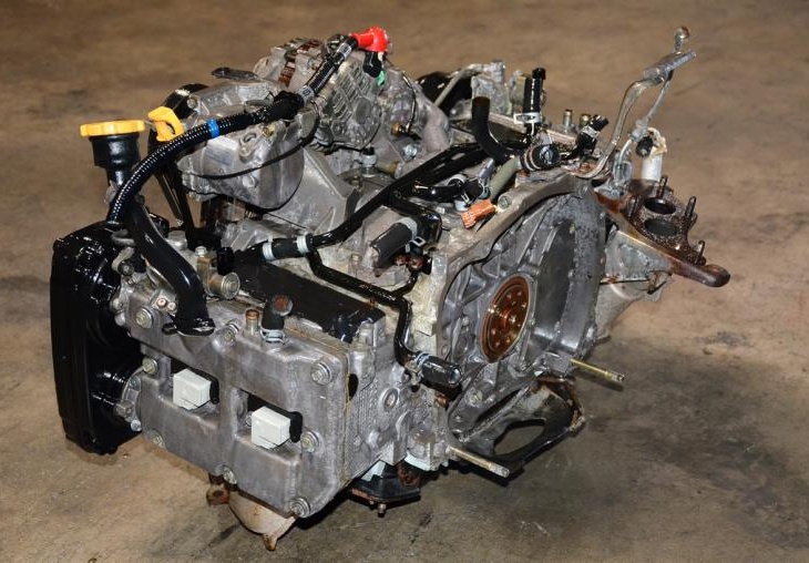 2002 2003 2004 2005 SUBARU WRX 2.0L TURBO ENGINE JDM EJ205 LONG BLOCK EJ20 TURBO: Image 6