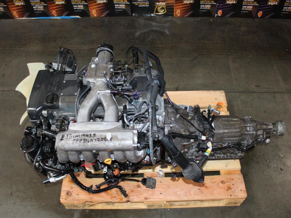 JDM 2JZ-GE TOYOTA ARISTO SUPRA GS300 3.0L N/A NON VVTI REAR SUMP ENGINE W/ AT: Image 4
