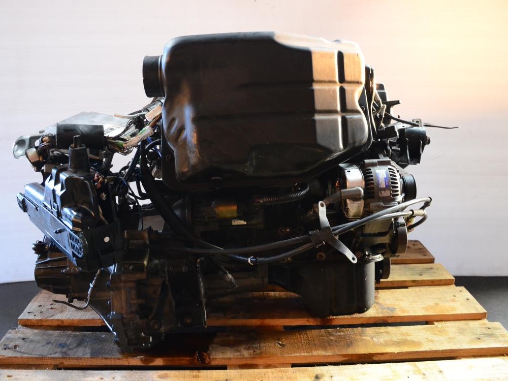 JDM Toyota Levin 4AGE 20Valve Engine 6 Speed Transmission 4A-GE Blacktop AE111 BLACK TOP: Image 2