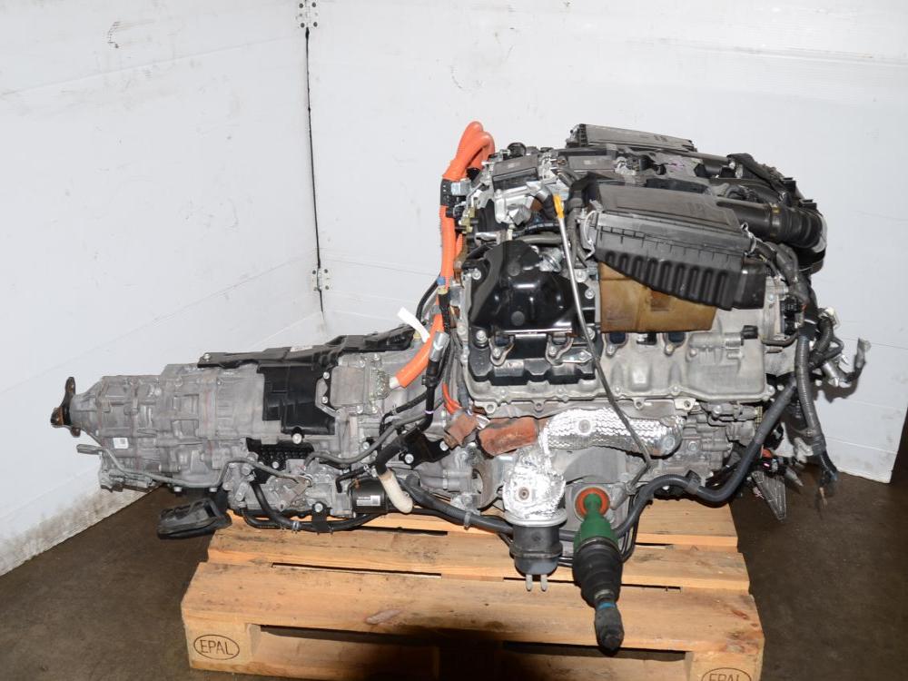 2008-2016 LEXUS LS600H L 5.0 HYBRID ENGINE WITH  AWD AUTOMATIC TRANSMISSION WIRING ECU : Image 2