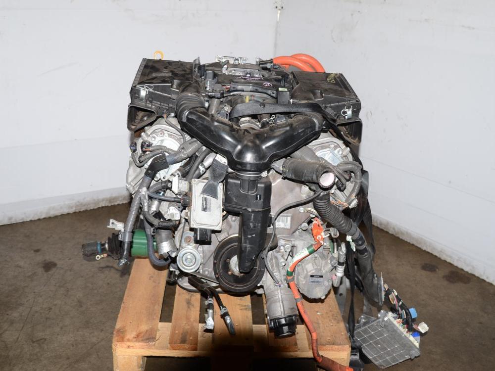 2008-2016 LEXUS LS600H L 5.0 HYBRID ENGINE WITH  AWD AUTOMATIC TRANSMISSION WIRING ECU : Image 5