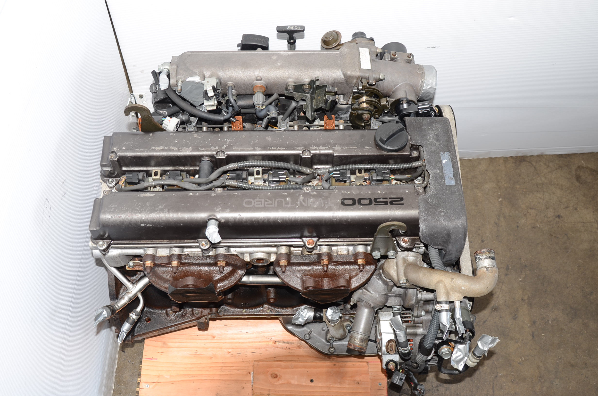 JDM TOYOTA 1JZGTE NON VVTI ENGINE 1JZGTTE TWIN TURBO FRONT SUMP MOTOR 1JZ-GTE