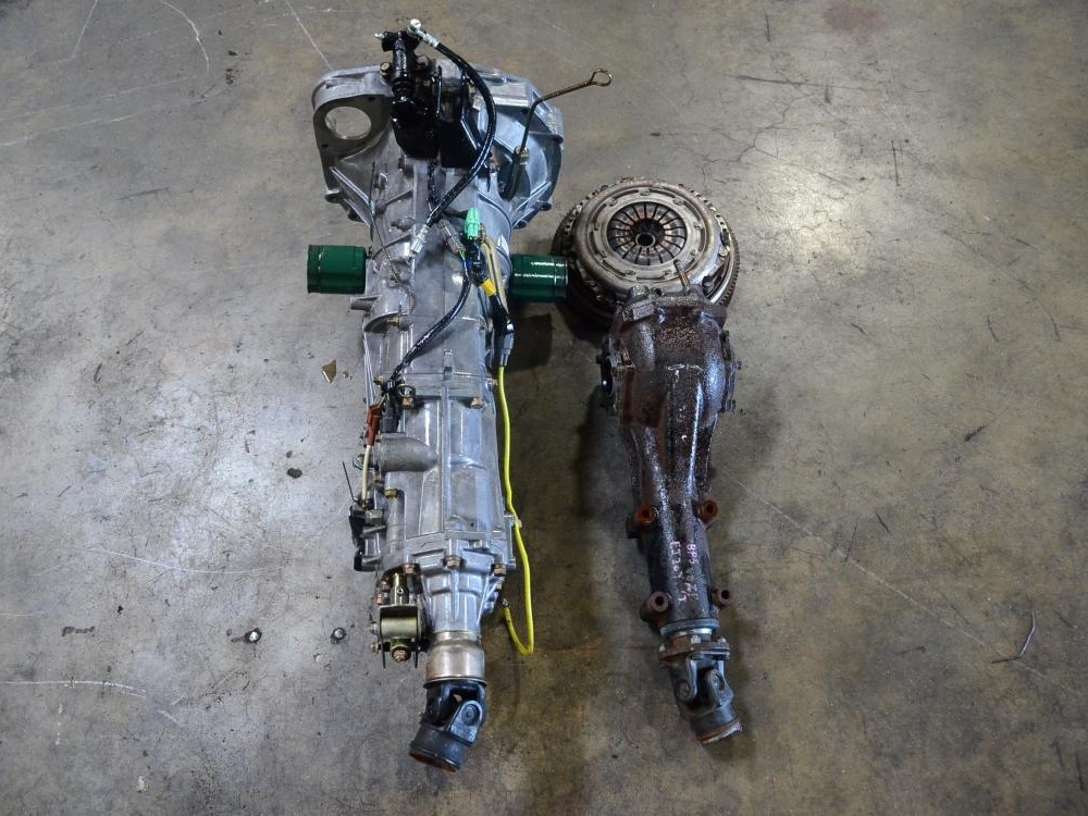 JDM 2006-2014 Subaru WRX 5 Speed TRANSMISSION Rear Diff 4.11 FD FOR SALE: Image 3