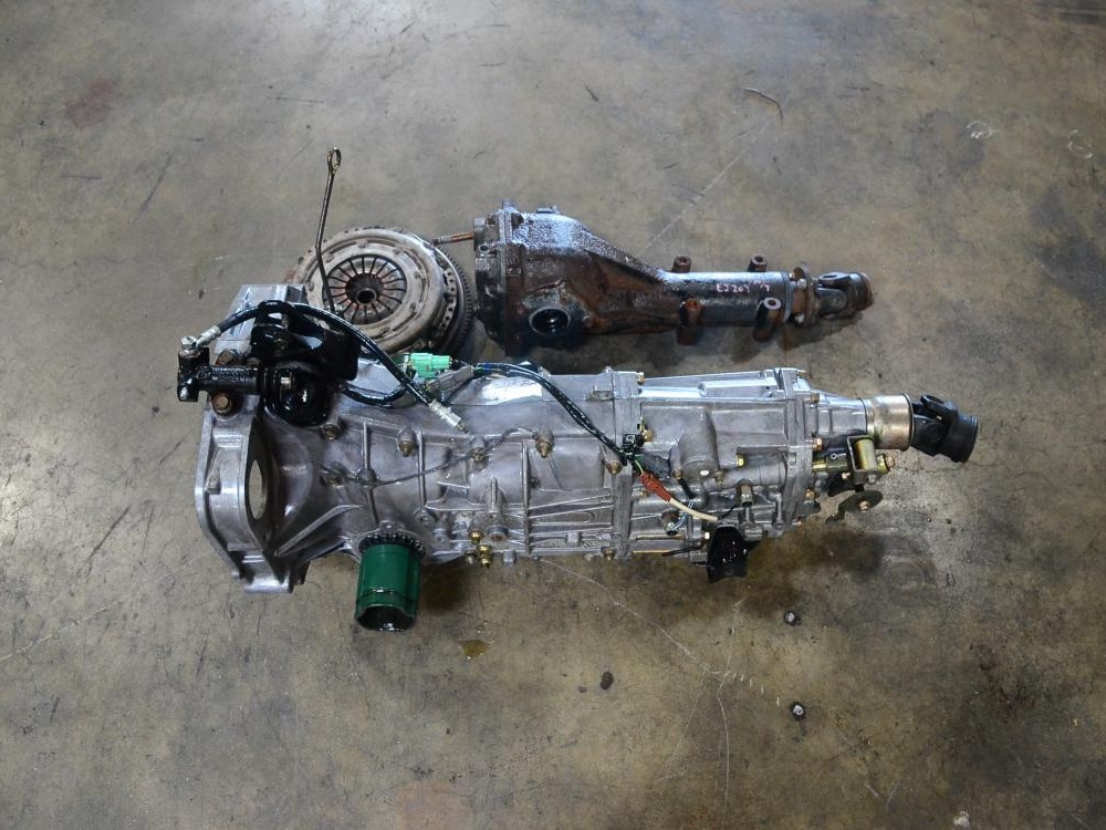 JDM 2006-2014 Subaru WRX 5 Speed TRANSMISSION Rear Diff 4.11 FD FOR SALE: Image 4