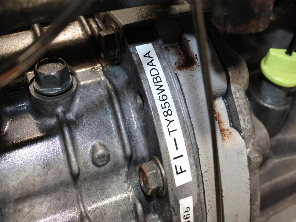 2005-2009 JDM SUBARU LEGACY TURBO SPEC B 6 SPEED MANUAL TRANSMISSION TY856WBDAA WITH REAR DIFFERENTIAL: Image 4