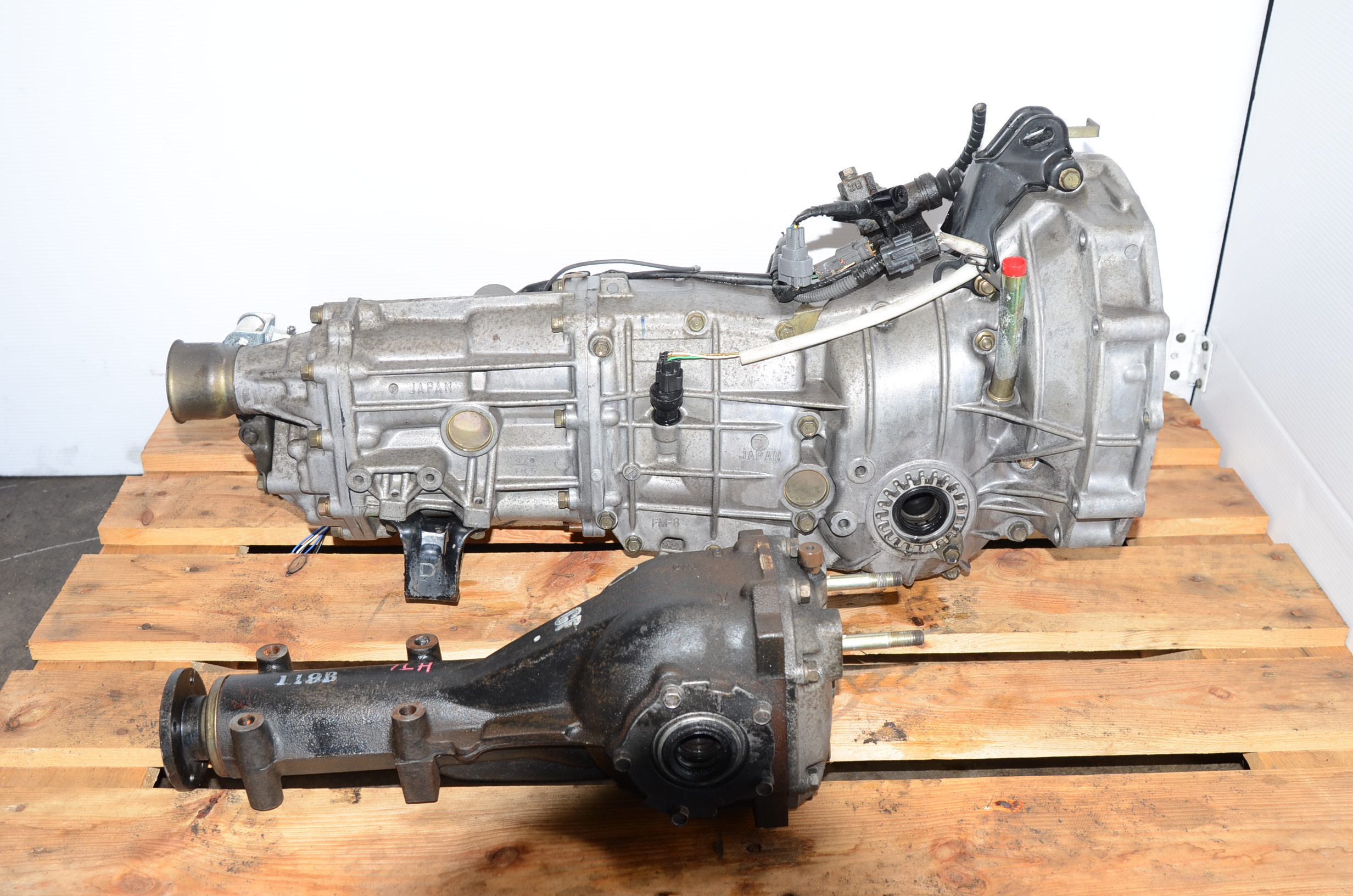 2002 2003 2004 2005 SUBARU IMPREZA WRX 5 SPEED MANUAL AWD 4x4 TRANSMISSION TURBO 2.0L 